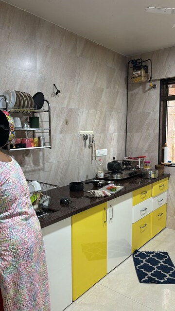 Kitchen in 2 BHK Apartment at Bhakti Heights Tilak Nagar, Tilak Nagar – for Rent
