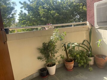 Balcony in 2 BHK Apartment at Maple Heights, Sector 43 – for Rent