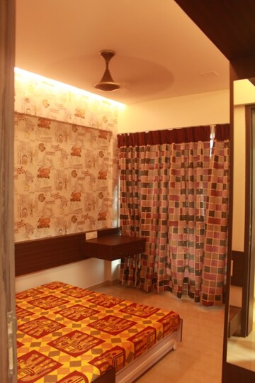 Bedroom in 2 BHK Apartment at Five Star Royal Entrada, Wakad – for Rent