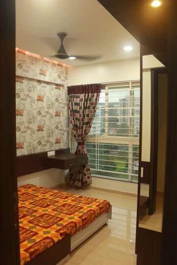 Bedroom in 2 BHK Apartment at Five Star Royal Entrada, Wakad – for Rent