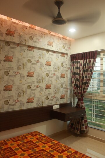 Bedroom in 2 BHK Apartment at Five Star Royal Entrada, Wakad – for Rent