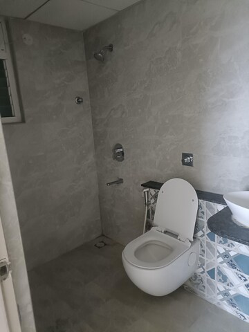 Bathroom in 3 BHK Apartment at DS Max Skycity, Thanisandra – for Rent
