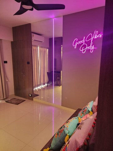 Bedroom in 2 BHK Apartment at Rustomjee Summit, Borivali East – for Rent