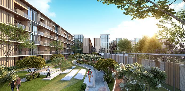 2 BHK + Extra Room 1055 Sq.Ft. Apartment in Signature Global City 79B