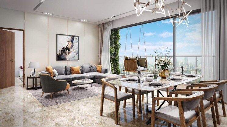 Living Room, kalpataru-parkcity 2 Bedroom 688 Sq.Ft. Apartment In Kolshet Road Thane 8258042