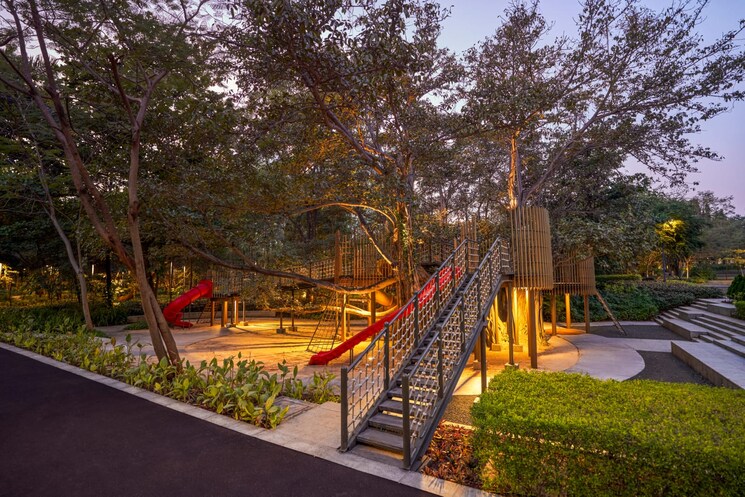 Garden, kalpataru-parkcity 2 Bedroom 688 Sq.Ft. Apartment In Kolshet Road Thane 8258042