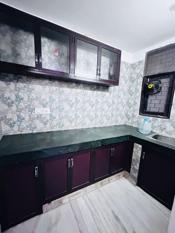 Kitchen in 2 BHK Builder Floor at Safdarjang Enclave – for Rent