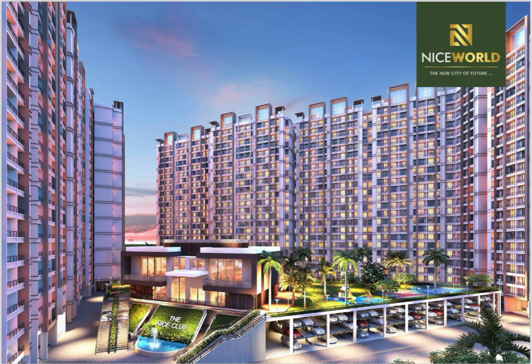 3 BHK Apartment For Sale in Nice World
