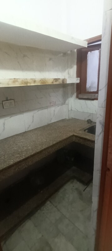 Kitchen in 2 BHK Builder Floor at Rohini Sector 8 – for Rent