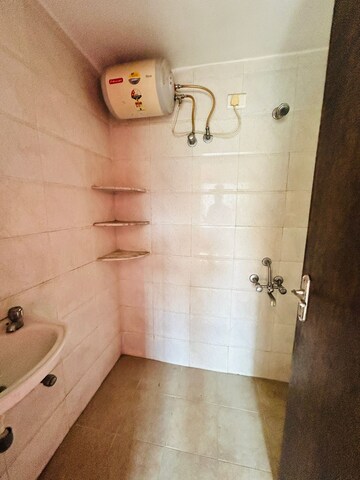 Bathroom in 3 BHK Apartment at Seawoods – for Rent