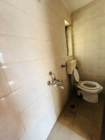 Bathroom in 3 BHK Apartment at Seawoods – for Rent
