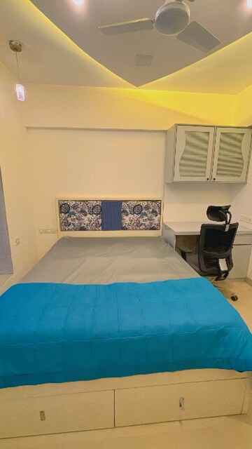 Bedroom in 3 BHK Apartment at Nahar Amrit Shakti, Chandivali – for Rent