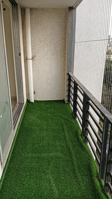 Balcony in 1 BHK Apartment at Dheeraj Solitaire, Malad West – for Rent