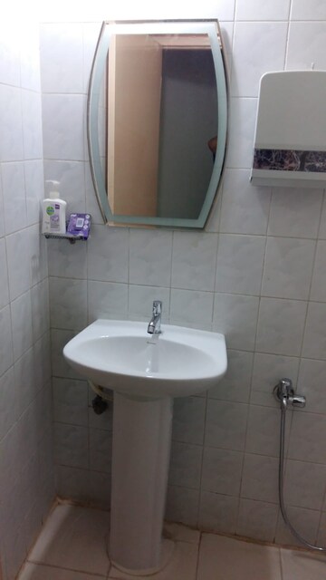 Bathroom in  Office Space at Oxford Tower, Kodihalli – for Rent