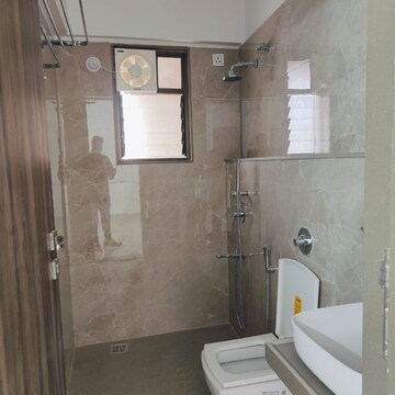 Bathroom in 3.5 BHK Builder Floor at Oxy Beaumonde, Pune Airport – for Rent