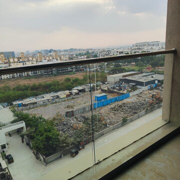 Balcony in 3.5 BHK Builder Floor at Oxy Beaumonde, Pune Airport – for Rent
