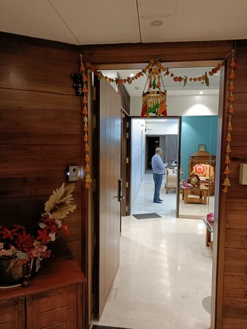 Building Lobby in 4 BHK Apartment at The Spires, Aundh – for Rent