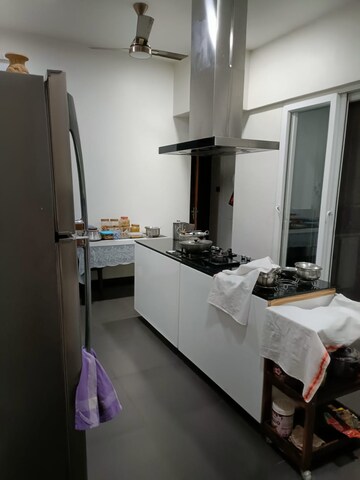 Kitchen in 4 BHK Apartment at The Spires, Aundh – for Rent