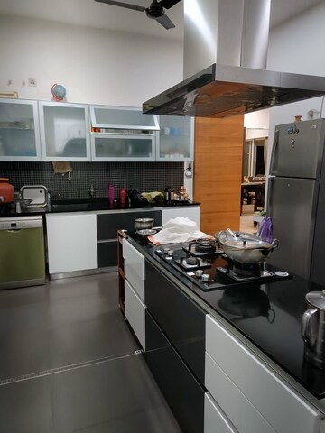 Kitchen in 4 BHK Apartment at The Spires, Aundh – for Rent
