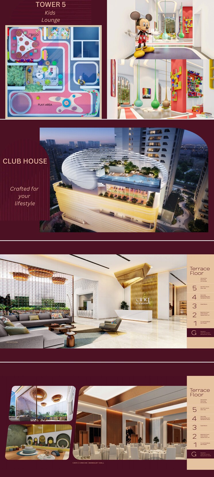 Exterior View, raghava-cinq 4 Bedroom 3584 Sq.Ft. Apartment In Financial District Hyderabad 8258378