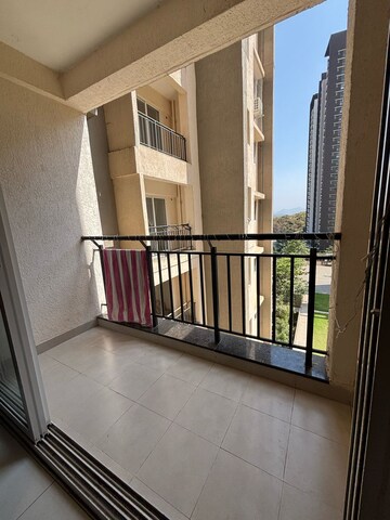 Balcony in 2 BHK Apartment at Godrej City, Poyanje – for Sale
