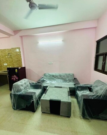 Living Room in 1 BHK Builder Floor at Saket – for Rent