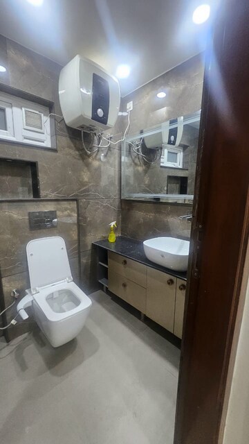 Bathroom in 4 BHK Apartment at Sector 5, Dwarka – for Rent