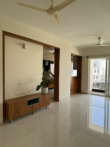 Living Room in 2 BHK Apartment at Casagrand Lorenza, Kogilu – for Rent