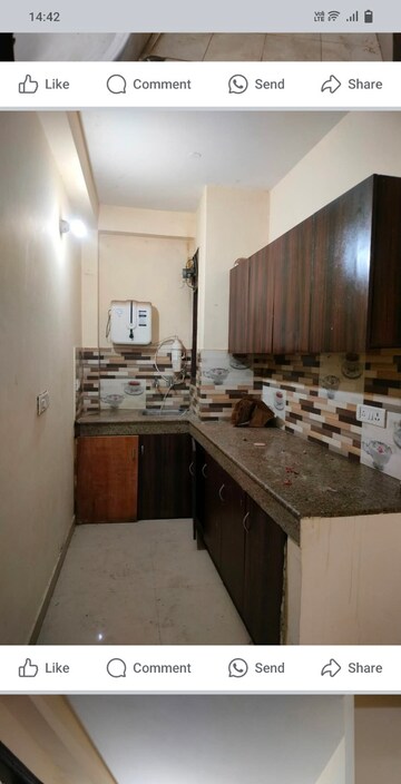 Kitchen in 1 BHK Builder Floor at Saket – for Rent