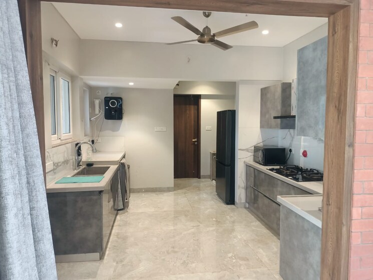 Kitchen, gm-kenjale-emirus 3 Bedroom 1763 Sq.Ft. Apartment In Baner Pune 8258541