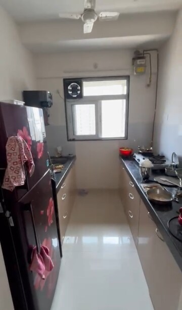 Kitchen in 1 BHK Apartment at Ashar Axis, Majiwada – for Rent