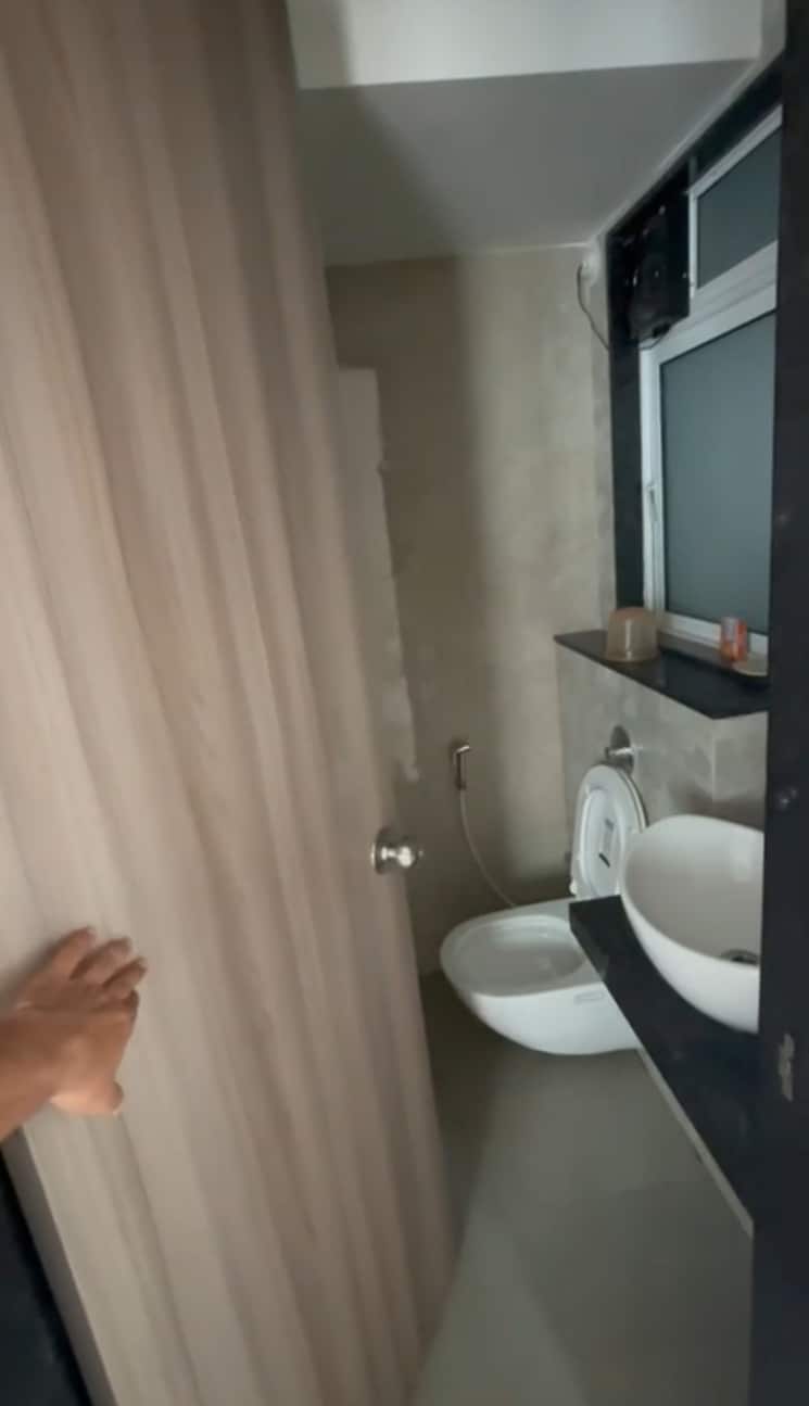 Bathroom, ashar-axis 1 Bedroom 650 Sq.Ft. Apartment In Majiwada Thane 8258570