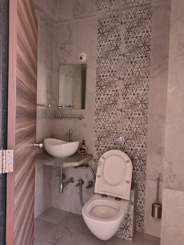 Bathroom in 3 BHK Apartment at Nandini Apartments Andheri West, Andheri West – for Rent
