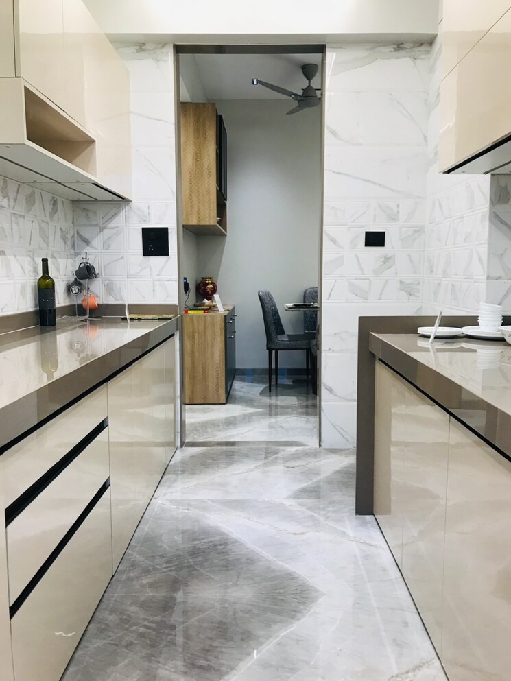 Kitchen, stone-castle 2 Bedroom 720 Sq.Ft. Apartment In Shivnari Chawl Mumbai 8258677