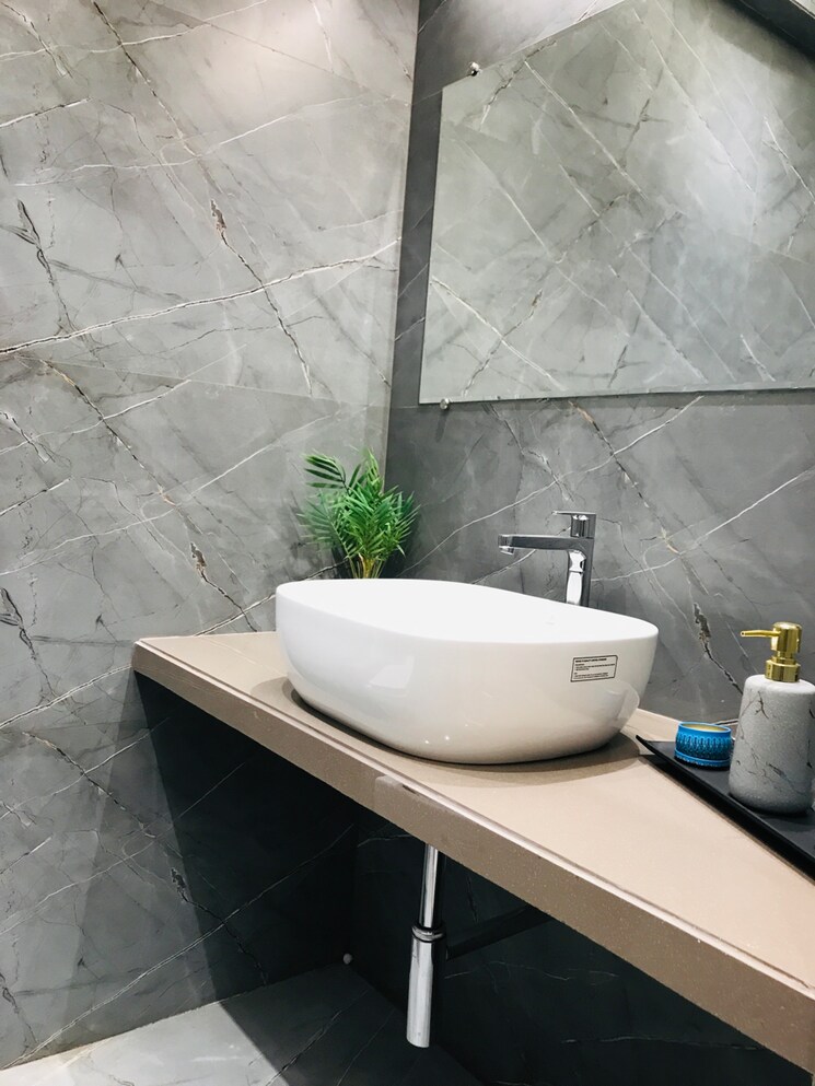 Bathroom, stone-castle 2 Bedroom 720 Sq.Ft. Apartment In Shivnari Chawl Mumbai 8258677