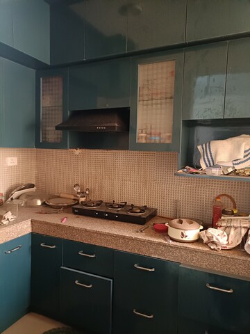 Kitchen in 2 BHK Apartment at Supertech Ecovillage II, Sector 16b Greater Noida – for Rent