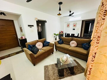 Living Room in 2 BHK Apartment at Kundan Westros, Baner – for Rent