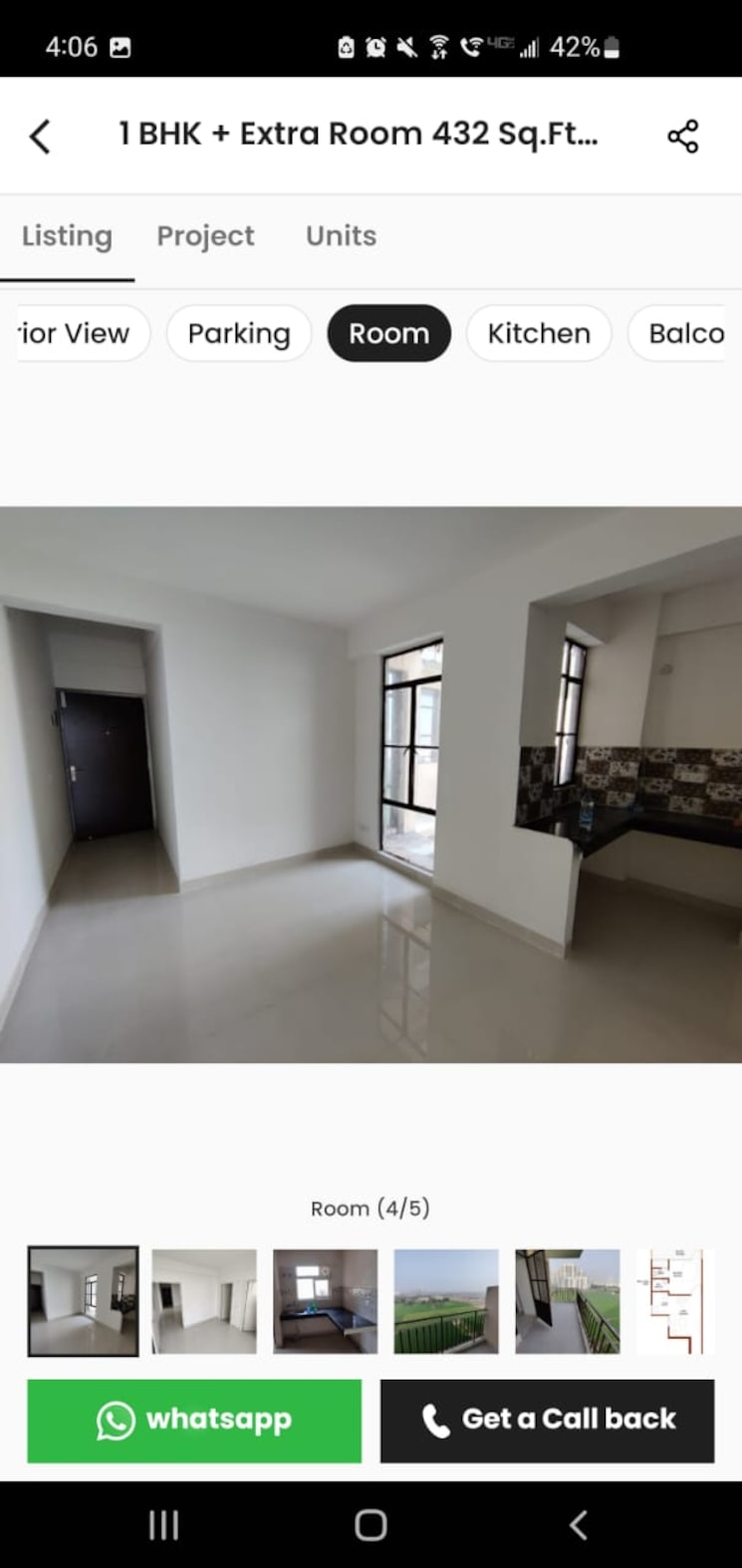 Bedroom, signature-global-synera 1 Bedroom 432 Sq.Ft. Apartment In Sector 81 Gurgaon 8259190