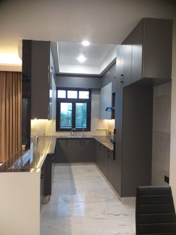 Kitchen in 2 BHK Builder Floor at Super MIG, Sector 105 – for Rent