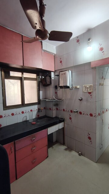 Kitchen in 1 RK Apartment at Dahisar East – for Rent
