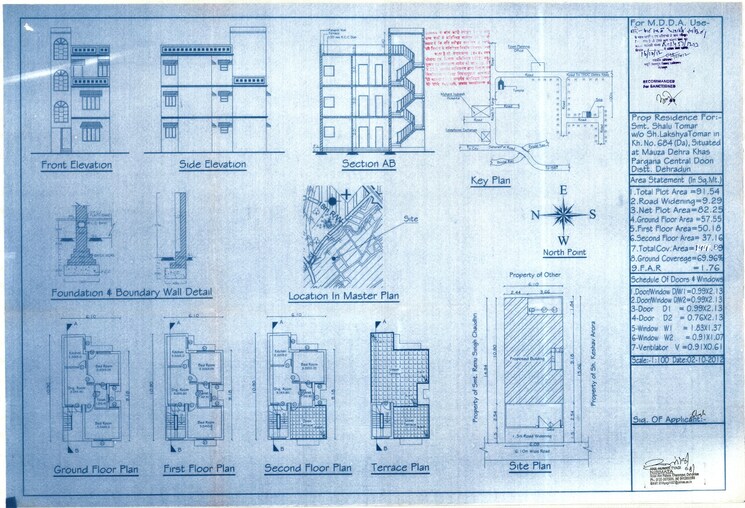 Floor Plan, dehrakhas 2 Bedroom 795 Sq.Ft. Builder Floor In Dehrakhas Dehradun 8259530