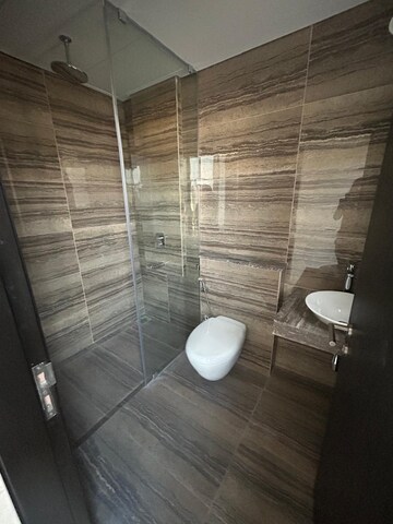 Bathroom in 3 BHK Apartment at Oberoi Sky City, Borivali East – for Rent