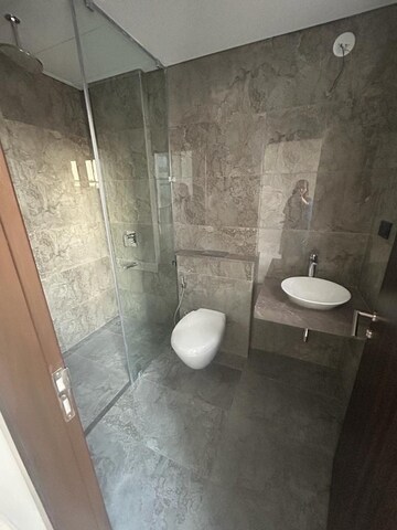 Bathroom in 3 BHK Apartment at Oberoi Sky City, Borivali East – for Rent
