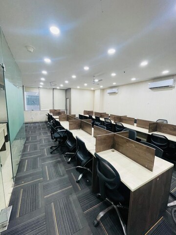 Team Area in  Office Space at Bharti Astra Towers, New Town – for Rent