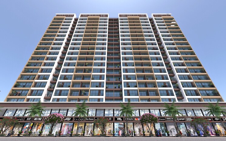 Exterior View, om-sai-city-dombivli 2 Bedroom 630 Sq.Ft. Builder Floor In Nilaje N V Thane 8259933