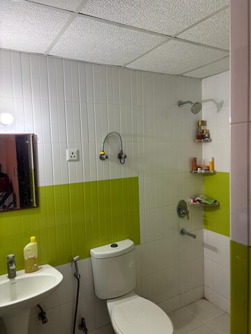 Bathroom in 4 BHK Apartment at Supertech Emerald Court, Sector 93a – for Rent