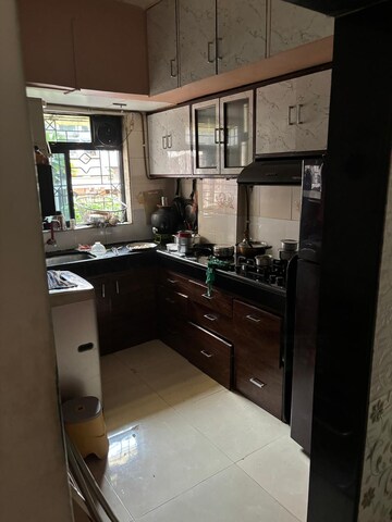 Kitchen in 1 BHK Apartment at Bhumiraj Woods, Kharghar – for Sale
