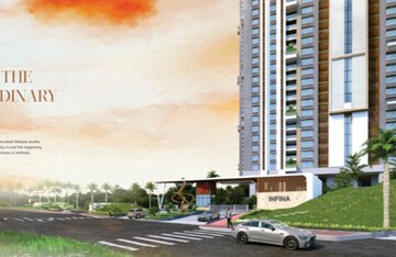 4 BHK Apartment – Exterior View View at Rajapushpa Infina, Manchirevula - for Sale