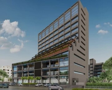  Office Space – Exterior View View at Sindhubhavan - for Rent