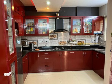 Kitchen in 2 BHK Apartment at Manar Elegance, Hsr Layout – for Rent